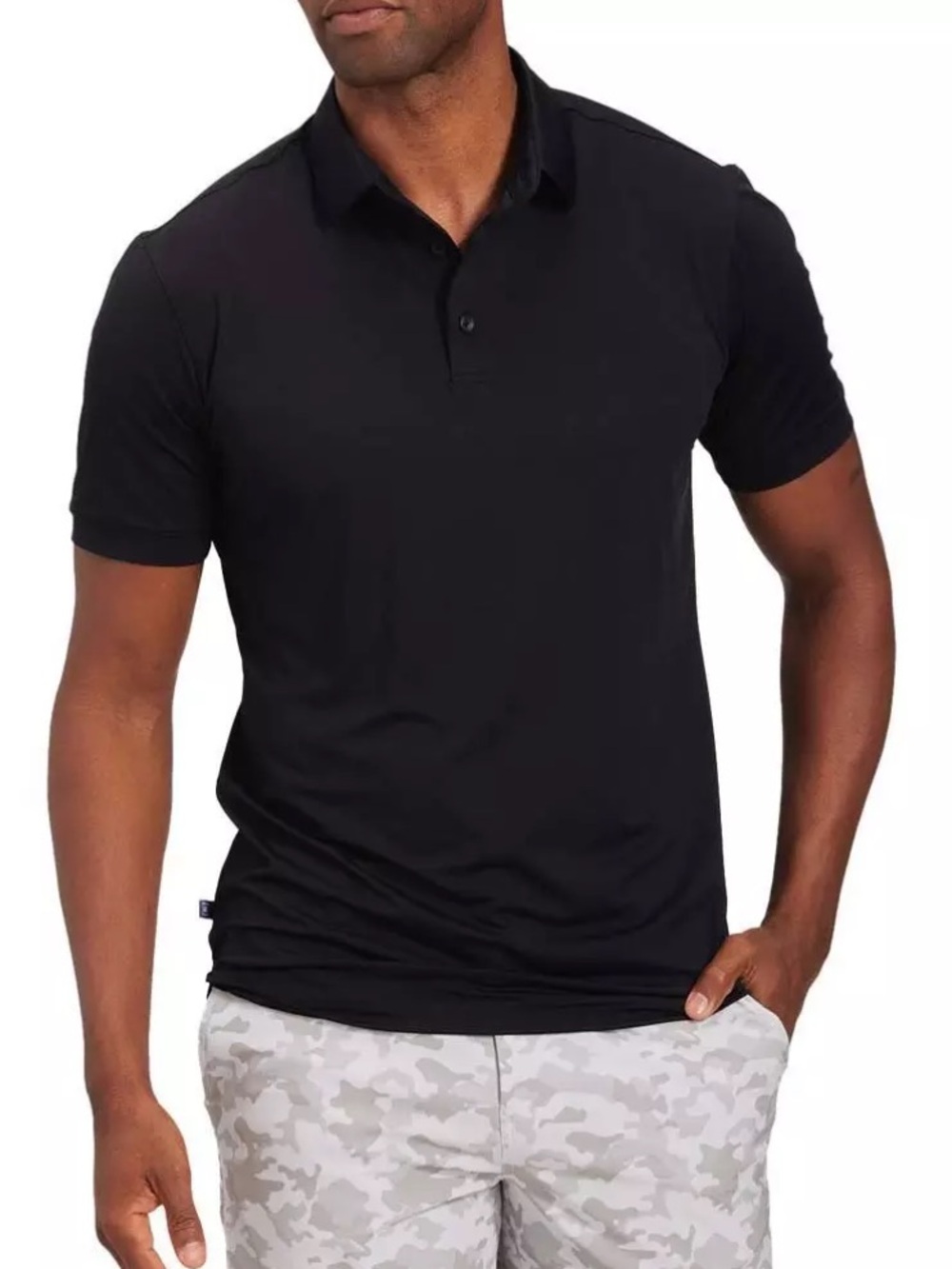 Mizzen + Main Versa Polo in Black Size XL